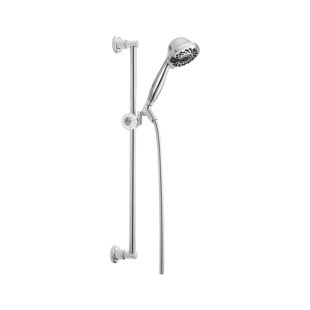 DELTA Universal Showering Components Multi Function Slide Bar Shower Head