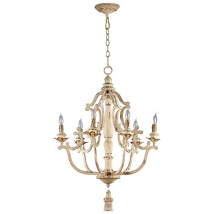 CYAN DESIGN Maison 6 - Light Dimmable Empire Chandelier