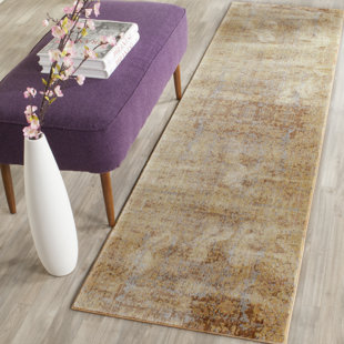 WILLISTON FORGE Daulton Looped/Hooked Gold Rug