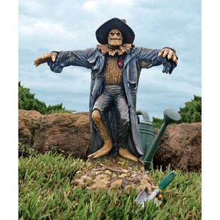 DESIGN TOSCANO Harvest of Evil Garden Scarecrow Statue