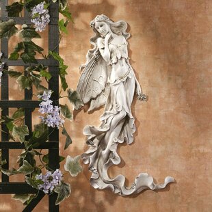 DESIGN TOSCANO Brianna the Summer Breeze Fairy Wall Sculpture