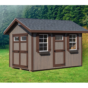 EZ-FIT SHEDS Riverside 8 ft. W x 12 ft. D Wood Storage Shed