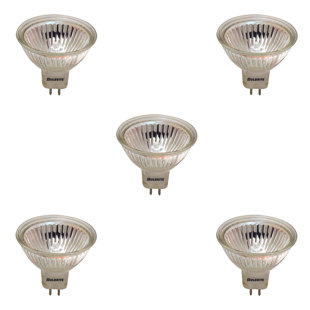 BULBRITE INDUSTRIES MR16 GU5.3/Bi-pin Dimmable 2900K Halogen Bulb (Set of 5)