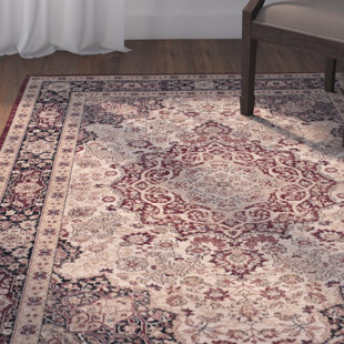 ASTORIA GRAND Shaldon Oriental Machine Woven Area Rug