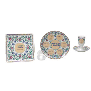 ISRAEL GIFTWARE DESIGN Porcelain Seder Plates And Sets