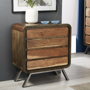 SCANMOD DESIGN Sideboard Jodie aus Massivholz 150 cm
