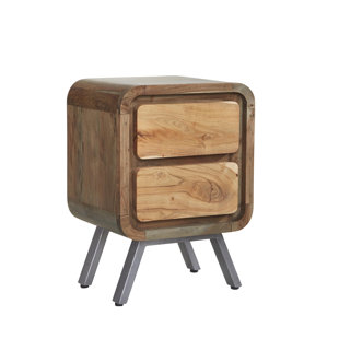 GEORGE OLIVER Nueva Vista Side Table With Storage