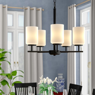 LATITUDE RUN® Locklan 5 - Light Classic / Traditional Chandelier