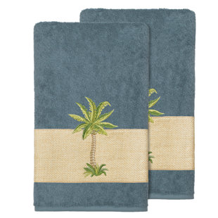 LINUM HOME TEXTILES Colton Terrycloth Bath Towels (Set of 2)