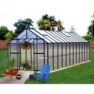 RIVERSTONE INDUSTRIES Monticello 8.4 Ft. W x 4 Ft. D Commercial Greenhouse