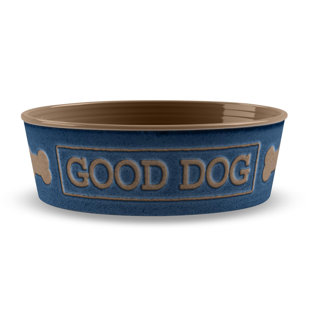 TARHONG Good Dog Pet Bowl (Set of 2)
