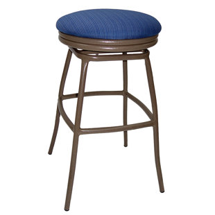TOBIAS DESIGNS Bonnie 30'' Swivel Bar Stool