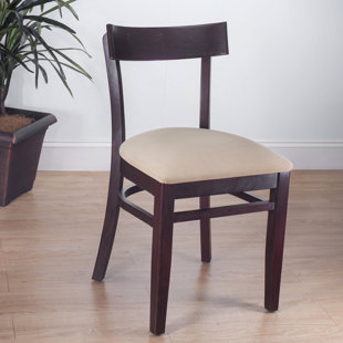 BESEATING Quinto Solid Wood Wingback Side Chair (Set of 2)