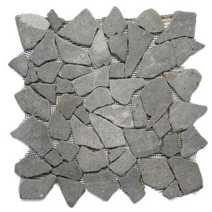 SOLISTONE Indonesian Pebbles Random Sized Natural Stone Mosaic Wall & Floor Tile