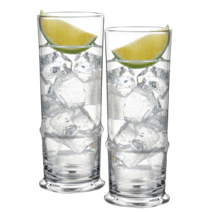 Qualia Glass Guild Classic 2 - Piece 8oz. Glass Highball Glass Glassware Set (Set of 2)