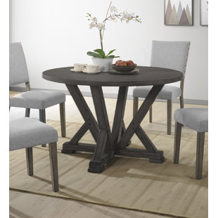 GRACIE OAKS Batey Solid Wood Dining Table