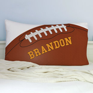ZOOMIE KIDS Kinzel Personalized Football Pillowcase