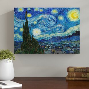 THREE POSTS Vincent Van Gogh - Wrapped Canvas Painting