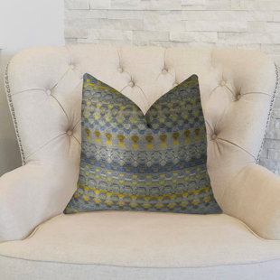 PLUTUS BRANDS Merlot Way Geometric Throw Pillow