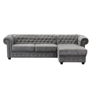 LARK MANOR Allegra Chesterfield Corner Sofa