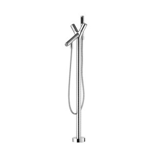 JADE BATH Moderna Floor Mounted Freestanding Tub Filler with Diverter and Handshower