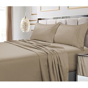 TRIBECA LIVING Egyptian Cotton Sateen Sheet Set