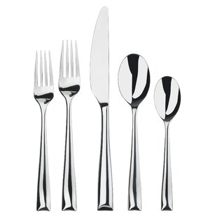 GOURMET SETTINGS Strand 20 Piece Flatware Set, Service for 4