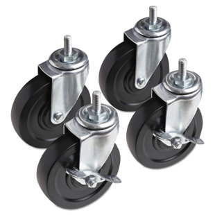 ALERA® Wire Shelving Casters (Set of 4)