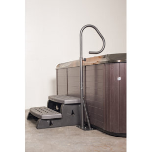 Outdoor Solutions Inc Slip Resistant Handrail in Charcoal