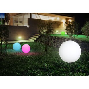 HOME LOFT CONCEPT Toula Pathway Lighting Yellow Plastic Pathway Lights