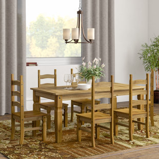 FOUNDSTONE Abbigail 6 - Person Extendable Dining Set