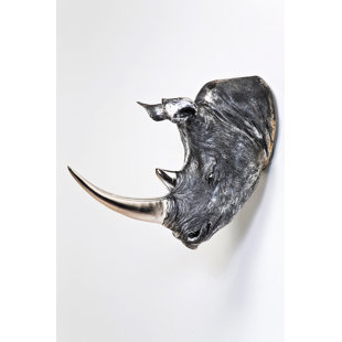 KARE DESIGN Deco Head Rhino Antique