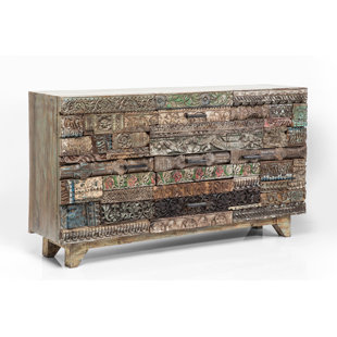 KARE DESIGN Sideboard Shanti Surprise Puzzle 2Doors 3Drw