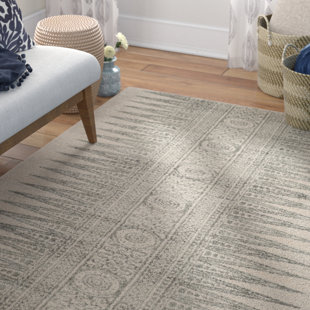 MISTANA™ BABY & KIDS Abbingt Southwestern Ivory/Silver Area Rug
