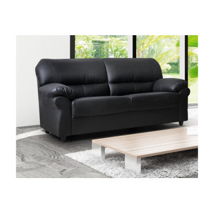 WADE LOGAN Jantzen 3 Seater Sofa Faux Leather