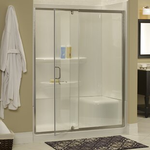 CRAFT + MAIN Cove 69" H Pivot Semi-Frameless Shower Door