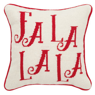 MISTLETOE AND CO. Reversible Throw Pillow