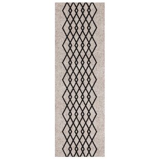 ZALA LIVING Waves Cream/Black Rug