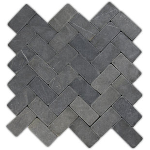 CNK TILE Gambia 1" x 2" Natural Stone Mosaic Tile