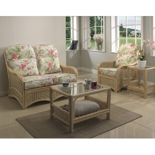 HIGHLAND DUNES Macy 4 Piece Conservatory Sofa Set