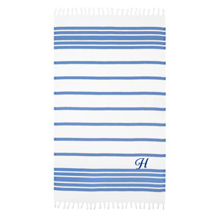 LINUM HOME TEXTILES Herringbone Turkish Cotton Beach Towel