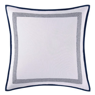 OCEANFRONT RESORT Reef Geometric Cotton Pillow Cover