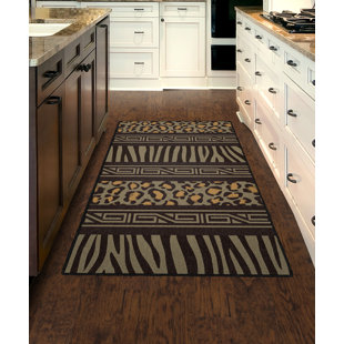 WORLD MENAGERIE Lanier Black/Brown Rug