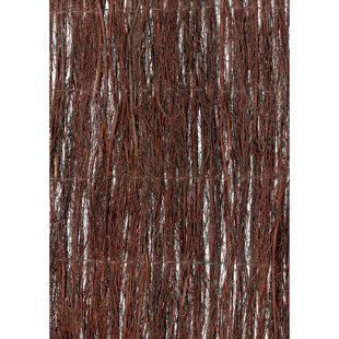 WORLD SOURCE PARTNERS 78'' H x 156'' W Brown Wood Fencing