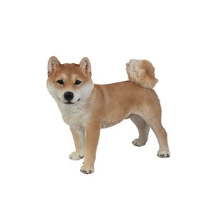 HI-LINE GIFT LTD. Standing Shiba Inu Dog Figurine