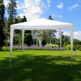 DAKOTA FIELDS Kirklin 1.16m x 1.16m Metal Pop-Up Party Tent Gazebo