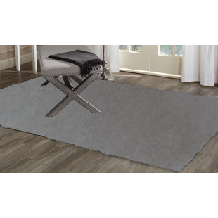 LINEN DEPOT DIRECT Shag Gray Area Rug