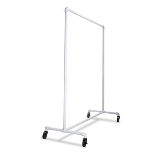 REBRILLIANT Arlington 51'' Metal Rolling Clothing Rack