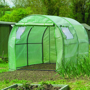 WORLD SOURCE PARTNERS 6.7 Ft. W x 9.8 Ft. D Hobby Greenhouse