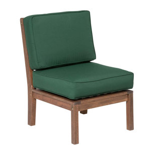 PLOW & HEARTH Claremont Patio Chair with Cushion